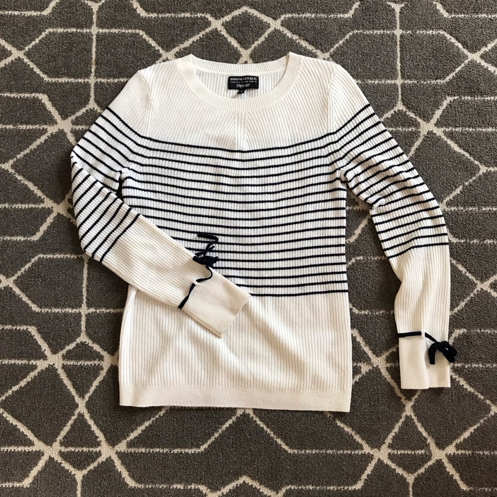 Banana republic striped sweater